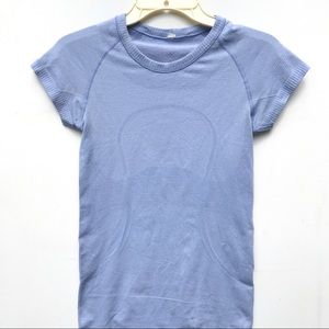 LULULEMON swiftly tech purple short sleeve top 4